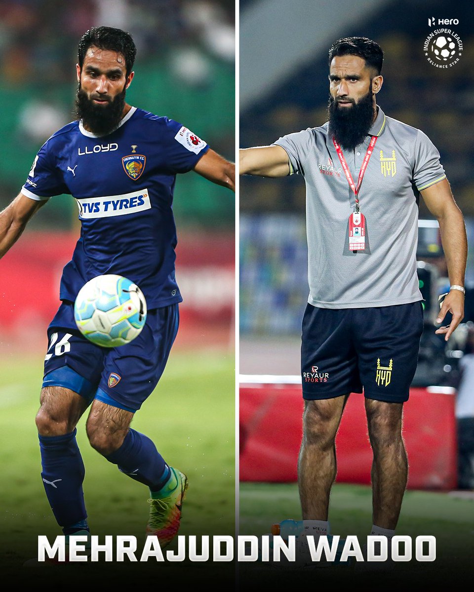 IndSuperLeague's tweet photo. Players 🔙 then, tacticians now!

#HeroISL #LetsFootball (2/2) | @Stevendias23 | @26wadoo https://t.co/hq4llSHmvV
