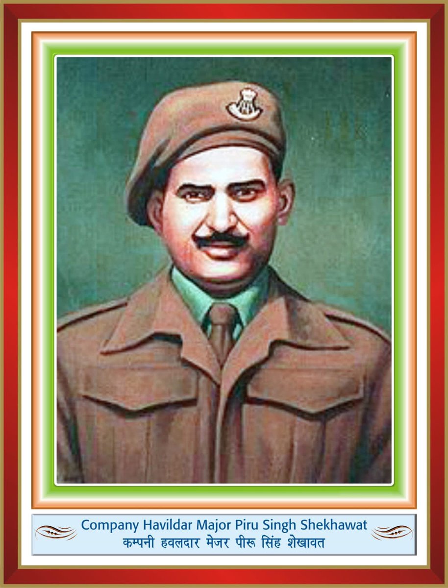 10usann's tweet photo. Unforgettable valor in the Tithwal War: Saluting the Hero.
       #PiruSinghShekhawat_PVC
       #HonoringOurHeroes https://t.co/YT8xTUFuIi