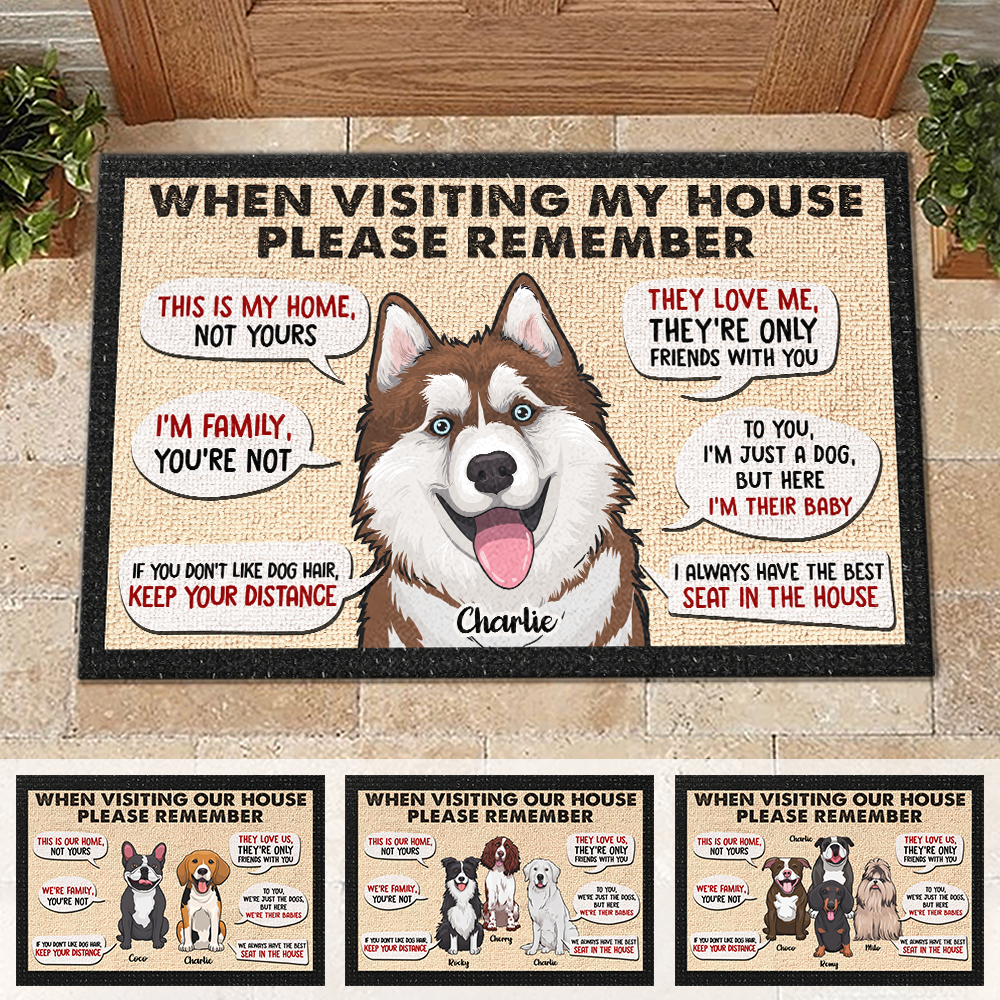 Customized doormat for dog lovers 🥰
>> pawfecthouse.com/PD-Y063-KW
Worldwide Shipping
#dog #doglover #pet #petlover #doormat #homedecor
