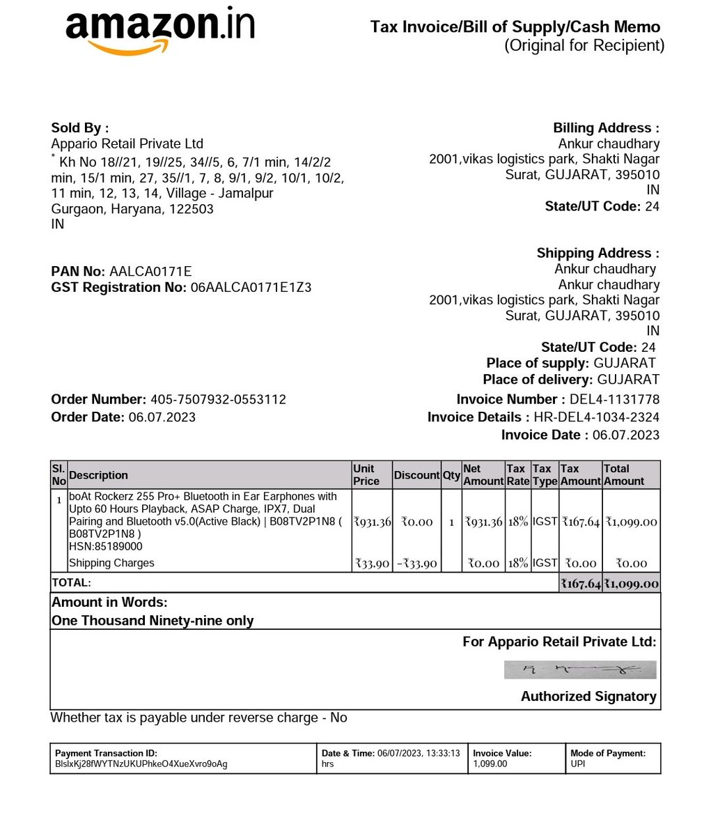 iamankur456's tweet photo. @amazonIN i would like to share my ishue regarding my order related on 6th of July. You're sent me wrong item , when I talked on support they told me that we can't help you regarding returns and refund related. Kindly help me regarding this ishue and provide me my refund. https://t.co/GfoFtSCCac
