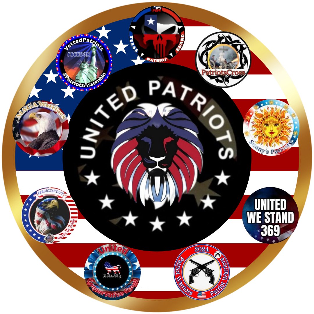 We get by with a little help from our friends 
❤️🤍💙🦁❤️🤍💙
#VettedPatriots 
#PatriotWarriors 
#UnitedWeStand 
#UnitedConservativeFront 
#UnitedWeStand369
#MagaWarriors 
#PatriotsCross 
#TexasPatriotGuard
#SunnysPatriots