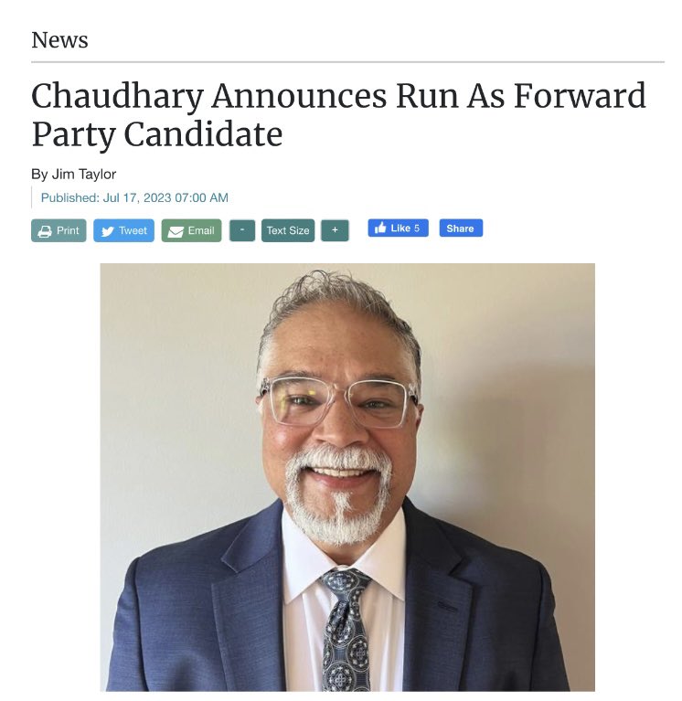 Forward Party Connecticut tweet media