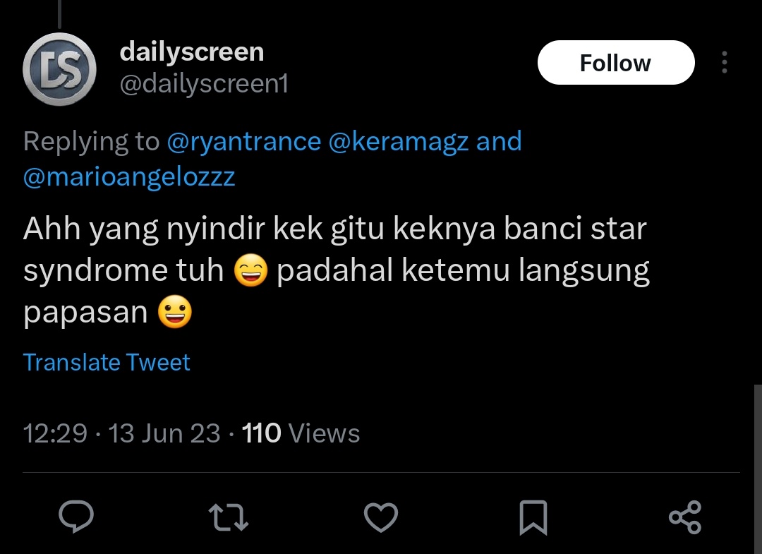 txtdarisinefil's tweet photo. "para pria harus melunak" of course hanya itu yang bisa diucapkan ngabngaban dengan fragile masculinity ini, di mana sehari-harinya "bencong" dan "banci" mereka gunakan sebagai kata cercaan 🤢🤢🤮 https://t.co/OhKgy4qp1x