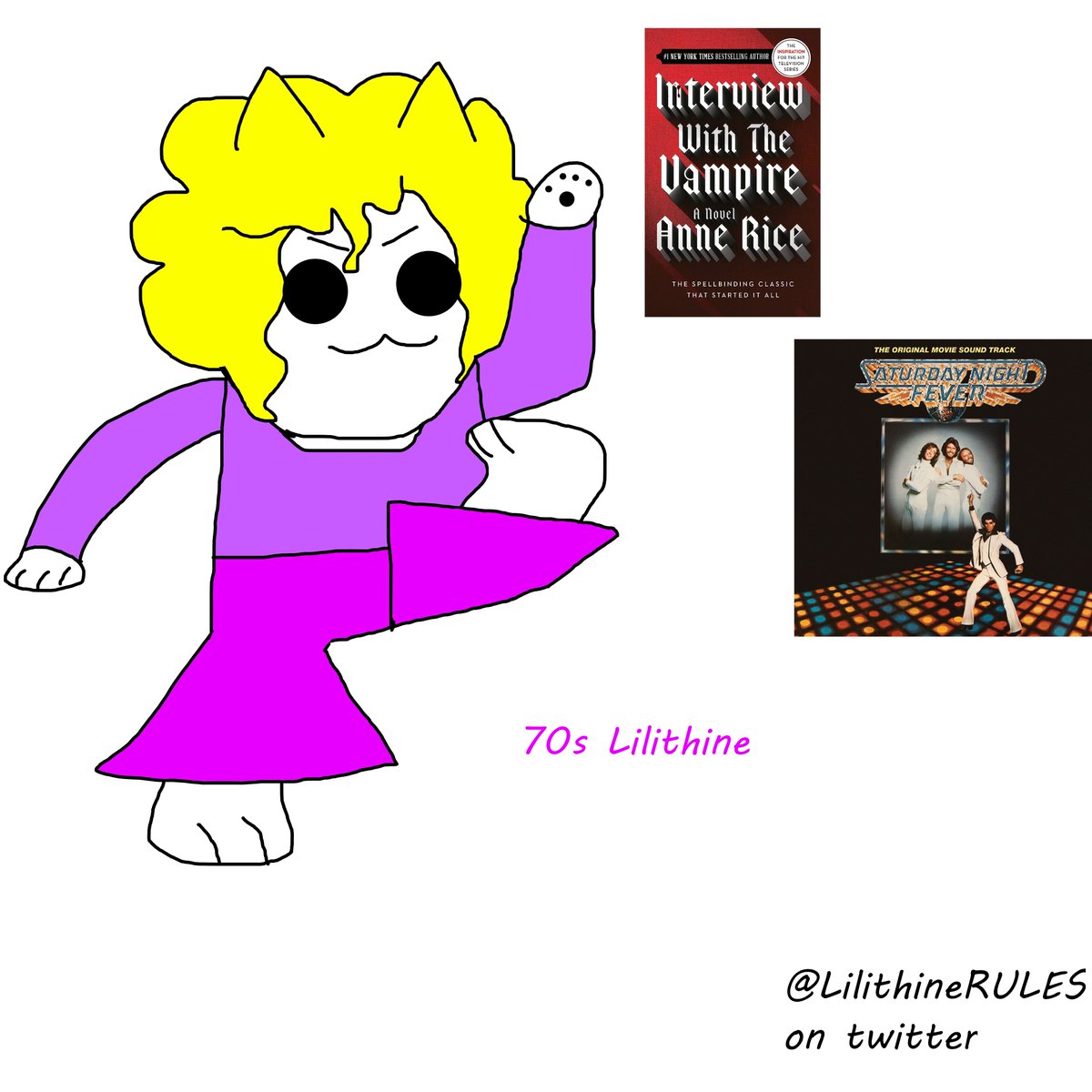 LilithineRULES's tweet photo. anyone ever wonder how lilthy looked back in the 70's! in the glorious time before #TomCruise was an actor! oh the good ol' days!!!!11!1!!1!!! DISCO IS NOT DEADOERODA! #disco #MissionImpossibleDeadReckoning #fuwafuwa #yuriayato HYAAAAAAAH #ZeldaTearsOfTheKingdom https://t.co/pzhLgcEqYj
