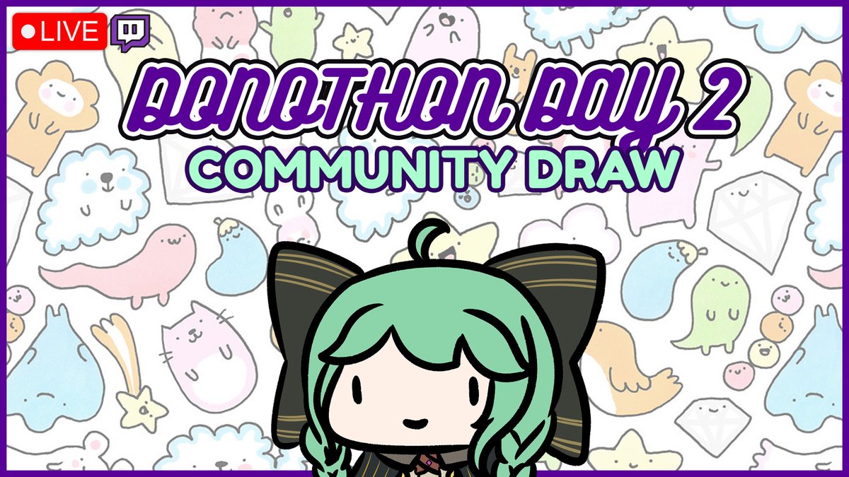 verudemi's tweet photo. Donothon goals are accomplished but we are full steam ahead with Day 2 ✨

We will be doing a Community Draw today and some other fun games too.

See you there! #VeruLive #Vtuber https://t.co/r2KXDSBzl5