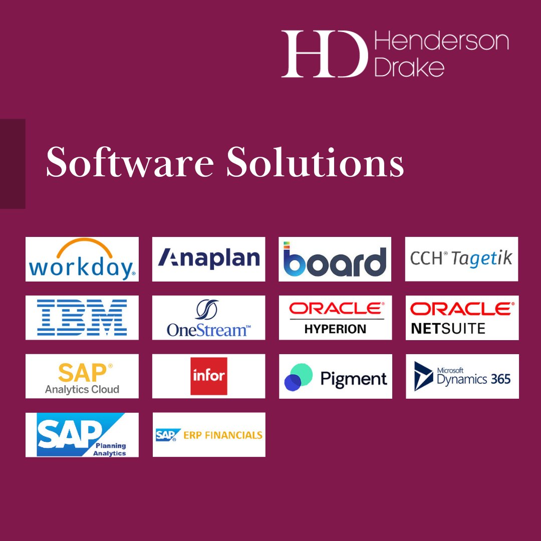 We represent professionals in the global EPM and ERP markets. The software solutions our candidates support include: •@anaplan •@BoardSoftware •@Workday •and more… If you’re seeking an expert in an EPM or ERP software solution – get in touch. #EPM #ERP #Recruitment