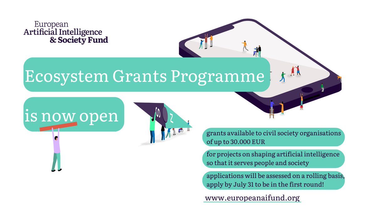 Are you preparing an application for our Ecosystem Grants #funding programme? 

We have updated the FAQ page ➡️europeanaifund.org/newspublicatio…

Check it out and don't hesitate to drop us a line if you have more questions!