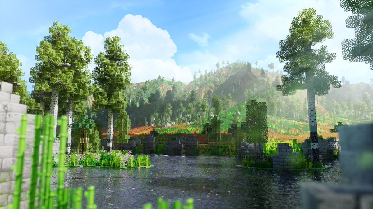 New render of old terrain 
#Minecraftbuilds #worldmachine #minecraft建築コミュ #Worldpainter #terrain