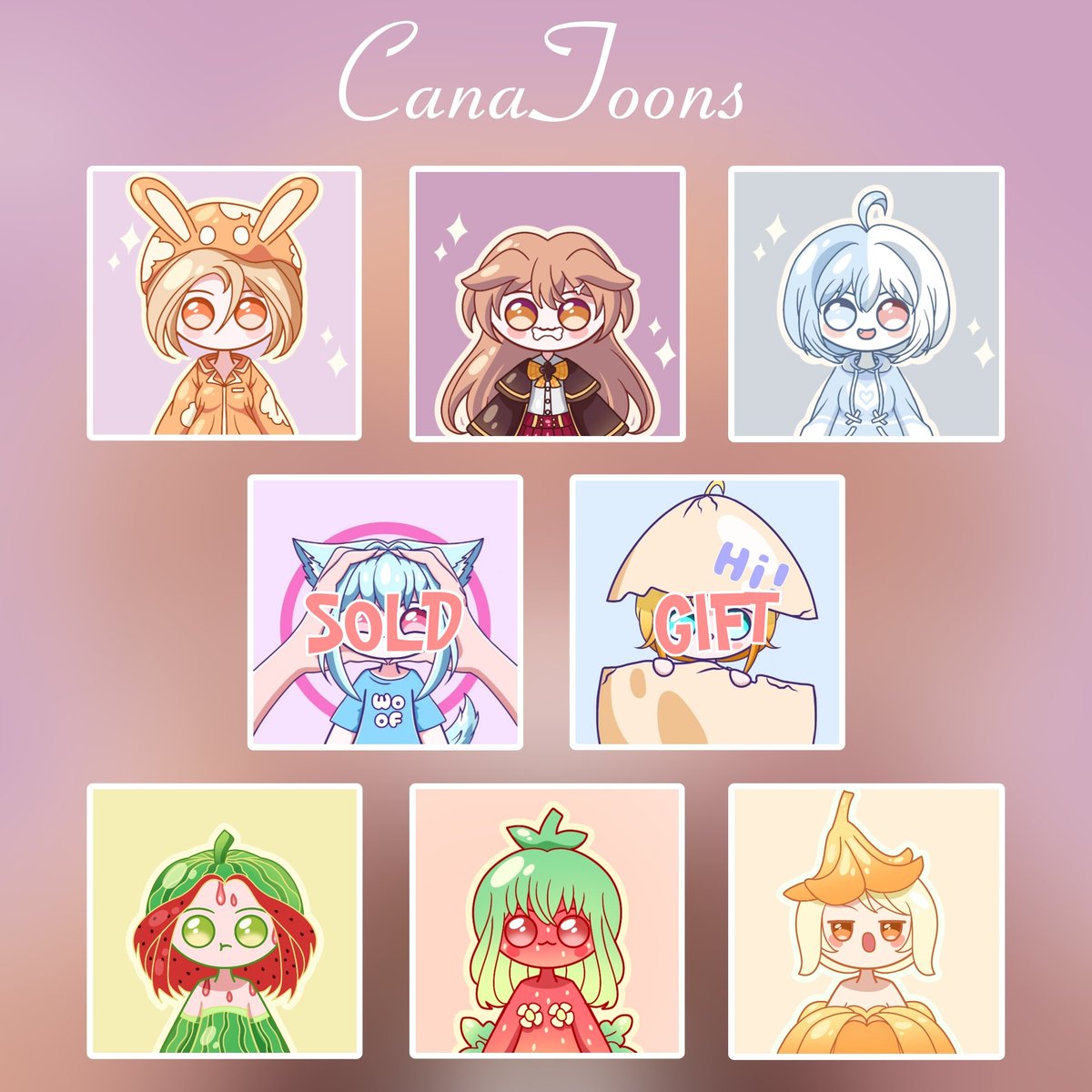 GN ! ❤️❤️
Event updates! 
Buy 1 get 1 is still ongoing
⌛Remaining time : 3 hours
💲Price : 0.004 ETH
🌱1/1 cute animation NFT

Happy to see you on my collection 🥰
opensea.io/canatoons

Thank you so much!
#NFTs #VERTICALNFT #NFT #NFTCommunity