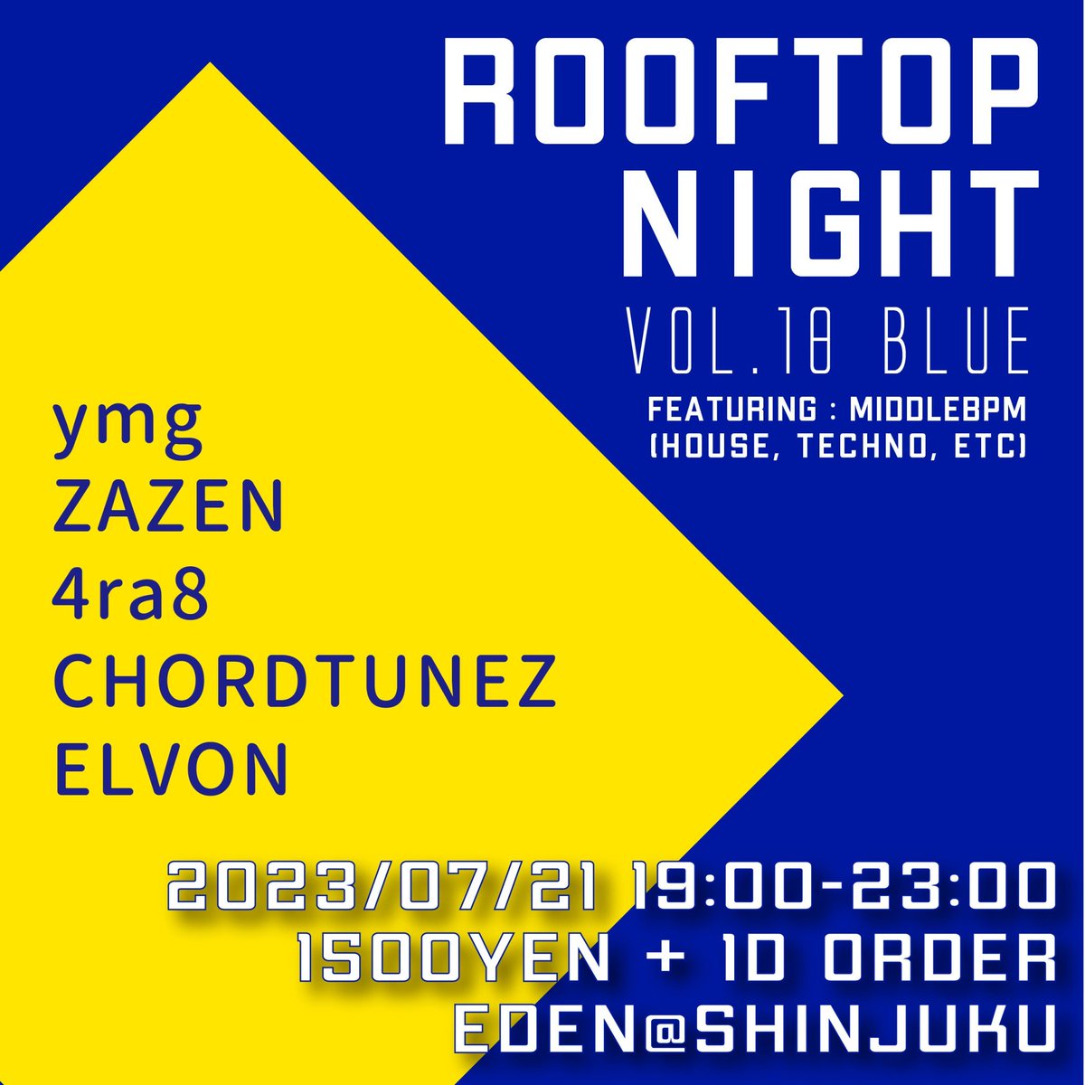 ELVON__'s tweet photo. 今月の出演です!
7月21日 新宿EDEN19時〜 #RTN18
https://t.co/o37SeJbrTc
7月25日 渋谷another dimension19時〜 #HideBring (主催)
https://t.co/mgooADbS9E
7月30日 秋葉原MOGRA 15時〜 #Dignision (主催)
https://t.co/kCMIh89w7C
詳細はリンク先!
是非遊びに来てください! https://t.co/IfWchewC8T