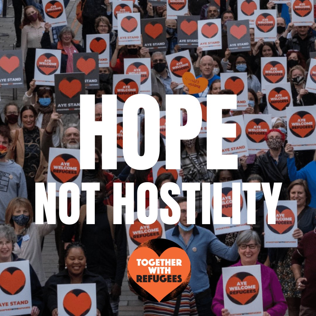 BREAKING: The Government's cruel #RefugeeBanBill has just passed. 

But the #TogetherWithRefugees movement is stronger than ever before. 

Because of you all, we're galvanising real resistance. 

Love will win. Change will come 🧡