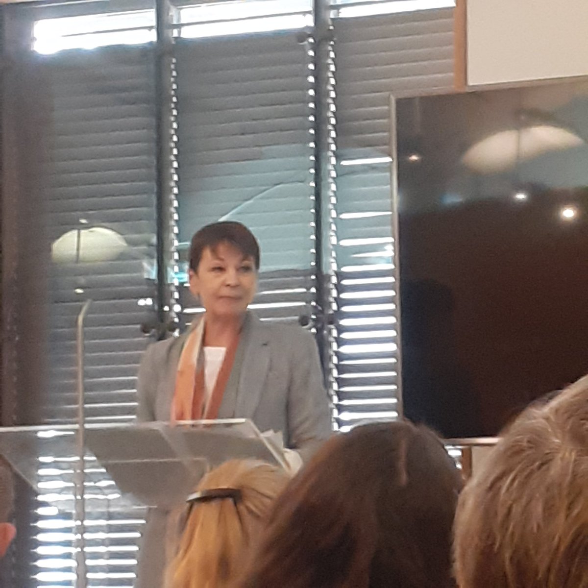 KeasdenKate's tweet photo. Next up @CarolineLucas - the last was a Lost Decade for nature - @WCL_News #Nature2030 report sets out 'the policies needed to restore our scorched earth' and will be reflected in the Green Party manifesto.  Need urgent action on neonics, #30by30, #Swifts #NationalParks &amp; #SSSIs https://t.co/xxxgphkSh1