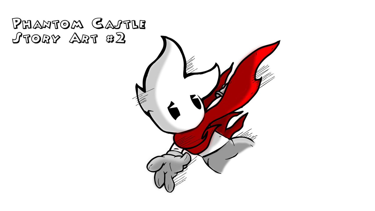 Once upon a time I did actually draw Red myself! Here’s two old Phantom Castle drawings from like 4 years ago!

#RedWeek