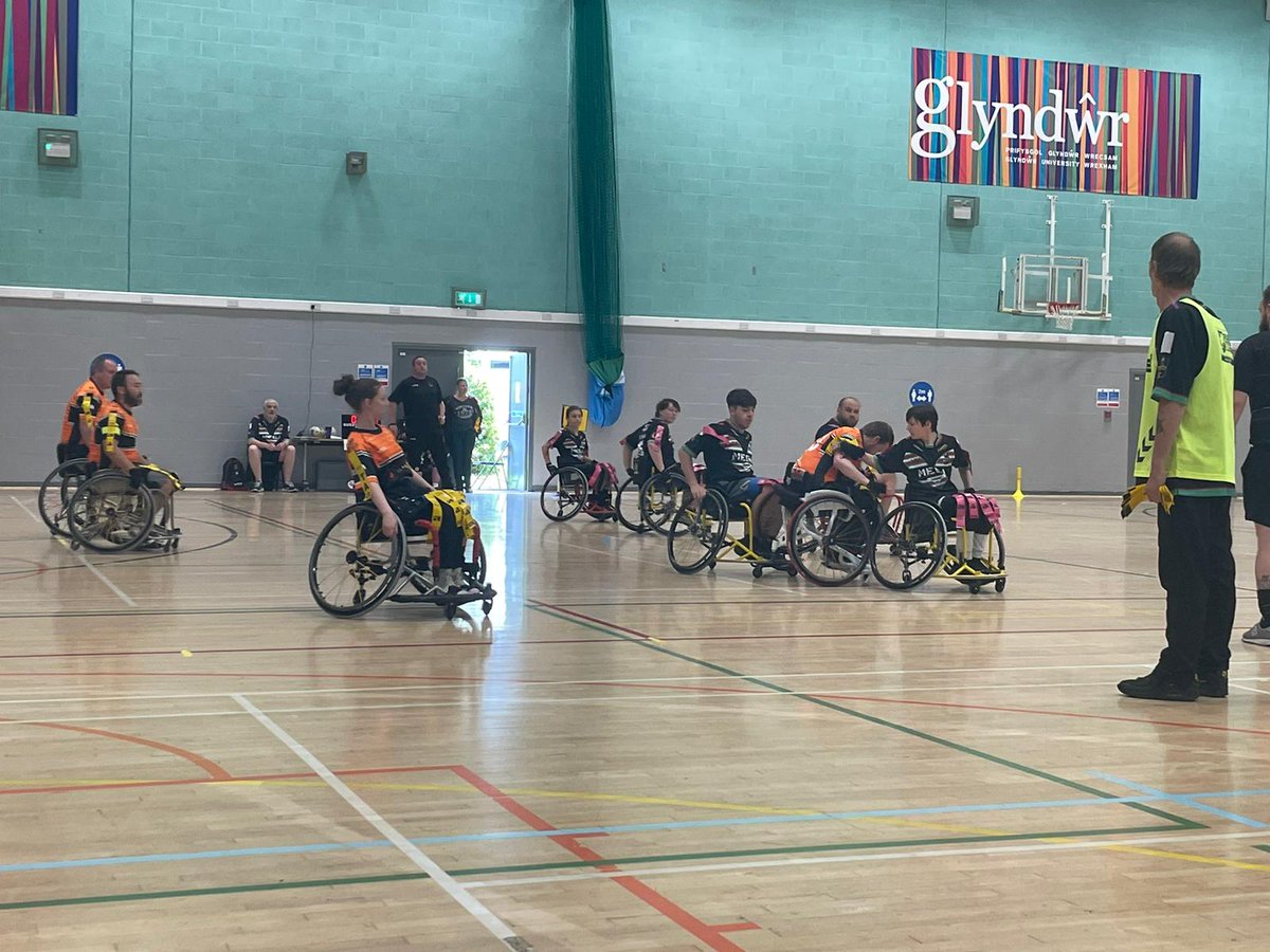 Saturday was the 1st event in Harry Jones’ testimonial which saw #NWCrusadersWhRL successfully take on Hereford Harriers & SW Barbarians in two brilliant games! Thrilled to be supporting this testimonial, raising money for Epilepsy Action and Tŷ Gobaith. #WheelchairRugbyLeague