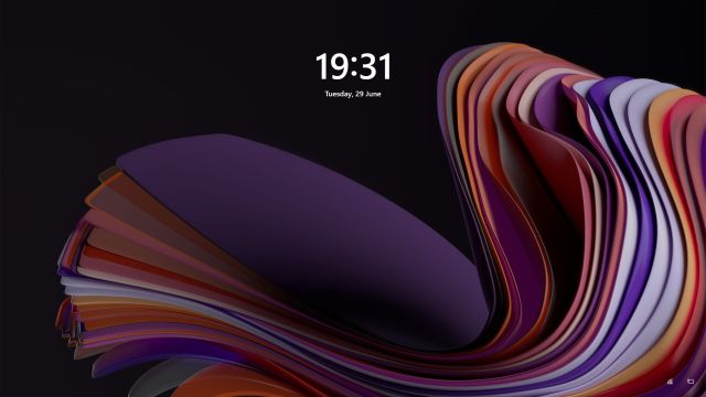 HowTimeNet's tweet image. #windows11 tip: New Minimal Lock Screen. While everyone is pumped about the new design and what is inside Windows 11, let me tell you that the new lock screen on Windows 11 looks stunning as well. It applies an acrylic blur in the… howti.me/t/143463 #productivity