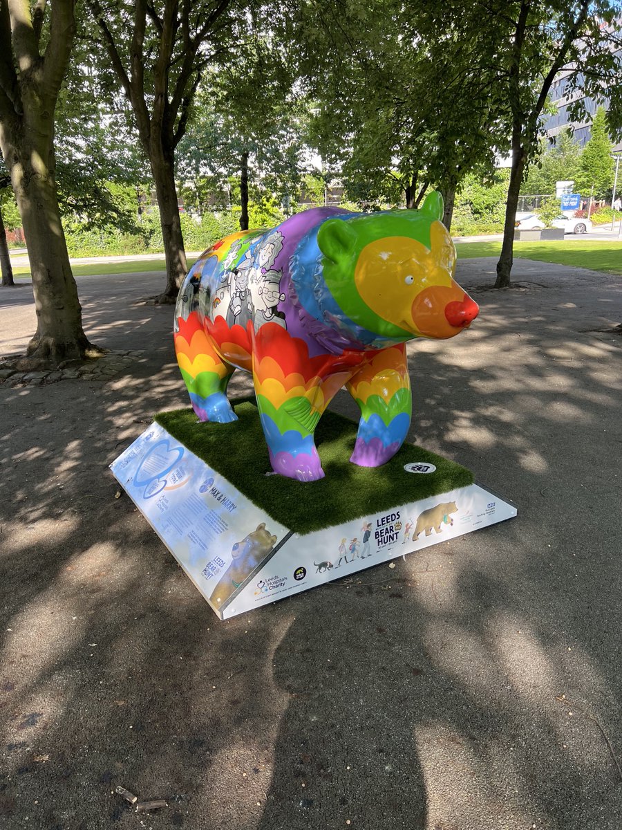 We know it's been a little wet out there but we hope you've been splashing and sploshing and squelching and squerching across the city to find all of the wonderful bears! 

Spectrum can't wait to meet you all! 🐻

#LeedsBearHunt #SpectrumBear