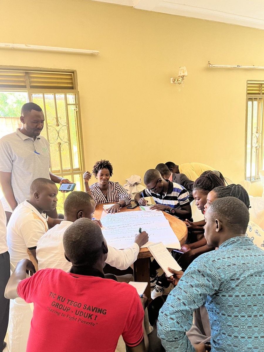 cbtpafrica's tweet photo. Representatives from different sub counties in Buliisa district have formed groups to discuss group work questions and brainstorm on:
- Resource mobilization
- Resource utilization and lastly 
- Collaboration respectively.
#Tax4Development https://t.co/CoivZjOKQr