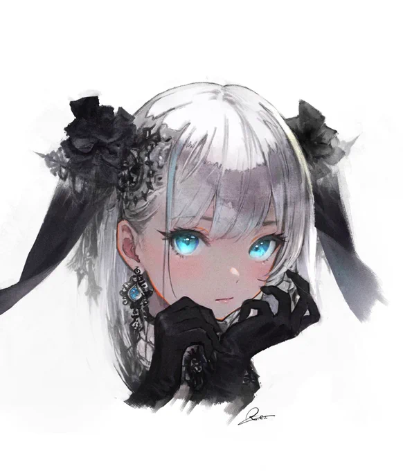 瞳に涼を宿す女の子 
