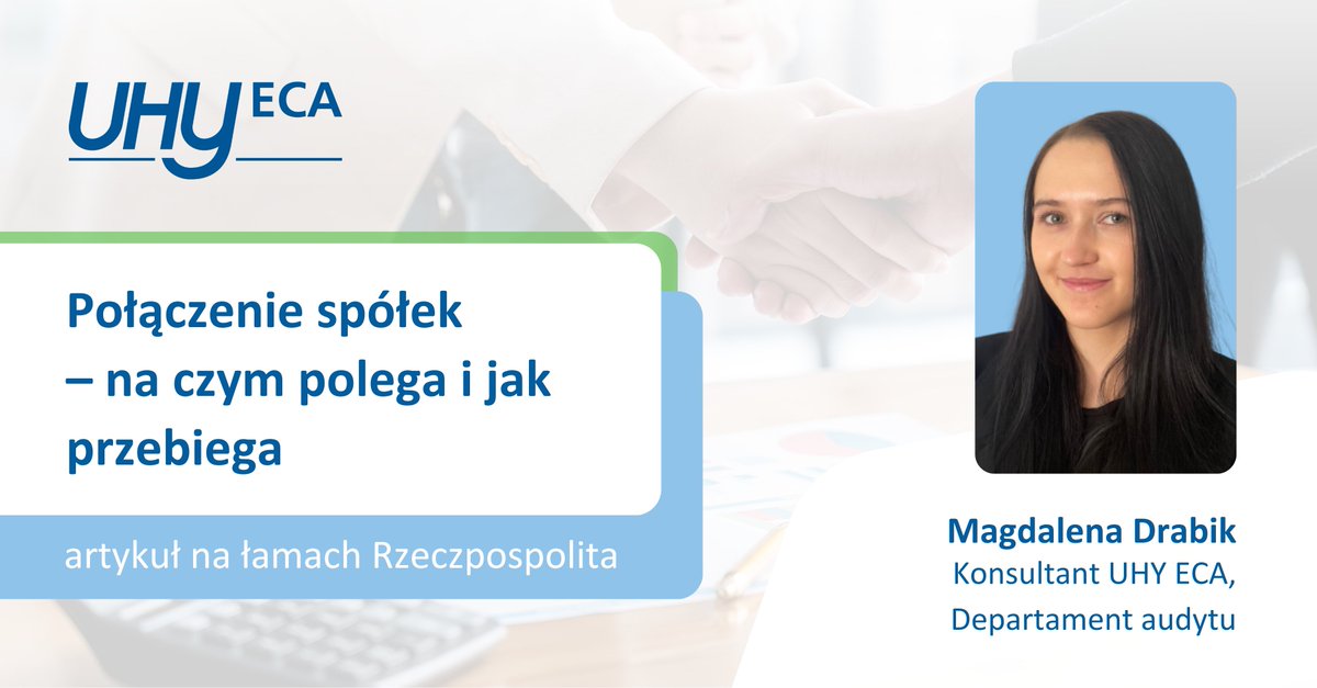 📋 Jak przebiega proces łączenia się spółek?

📈 Jakie są skutki prawne i obowiązki związane z połączeniem?

Więcej szczegółów przedstawiamy @artykule dla <a href="/Rzeczpospolita/">Rzeczpospolita</a>. ⬇⬇⬇

bit.ly/Magdalena-Drab…

#spółki #biznes #przedsiębiorczość