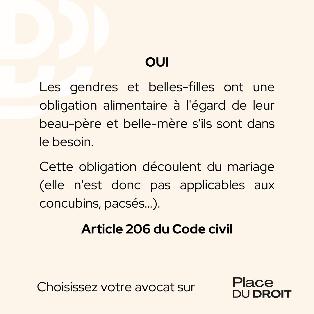 Suis-je obligé(e) d'aider financièrement mes beaux-parents qui sont dans le besoin ?

#droit #droitcivil #droitdelafamille #entraide