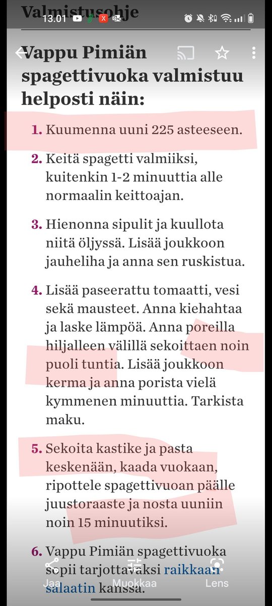 Ilkkoh's tweet photo. Kertokaas #kokit ja kotikokit että miksi ohjeissa järjestäen uunit laitetaan päälle ensin. Vaikka tarve on jossain 40minuutin työvaiheen kohdalla? https://t.co/H60swkfive