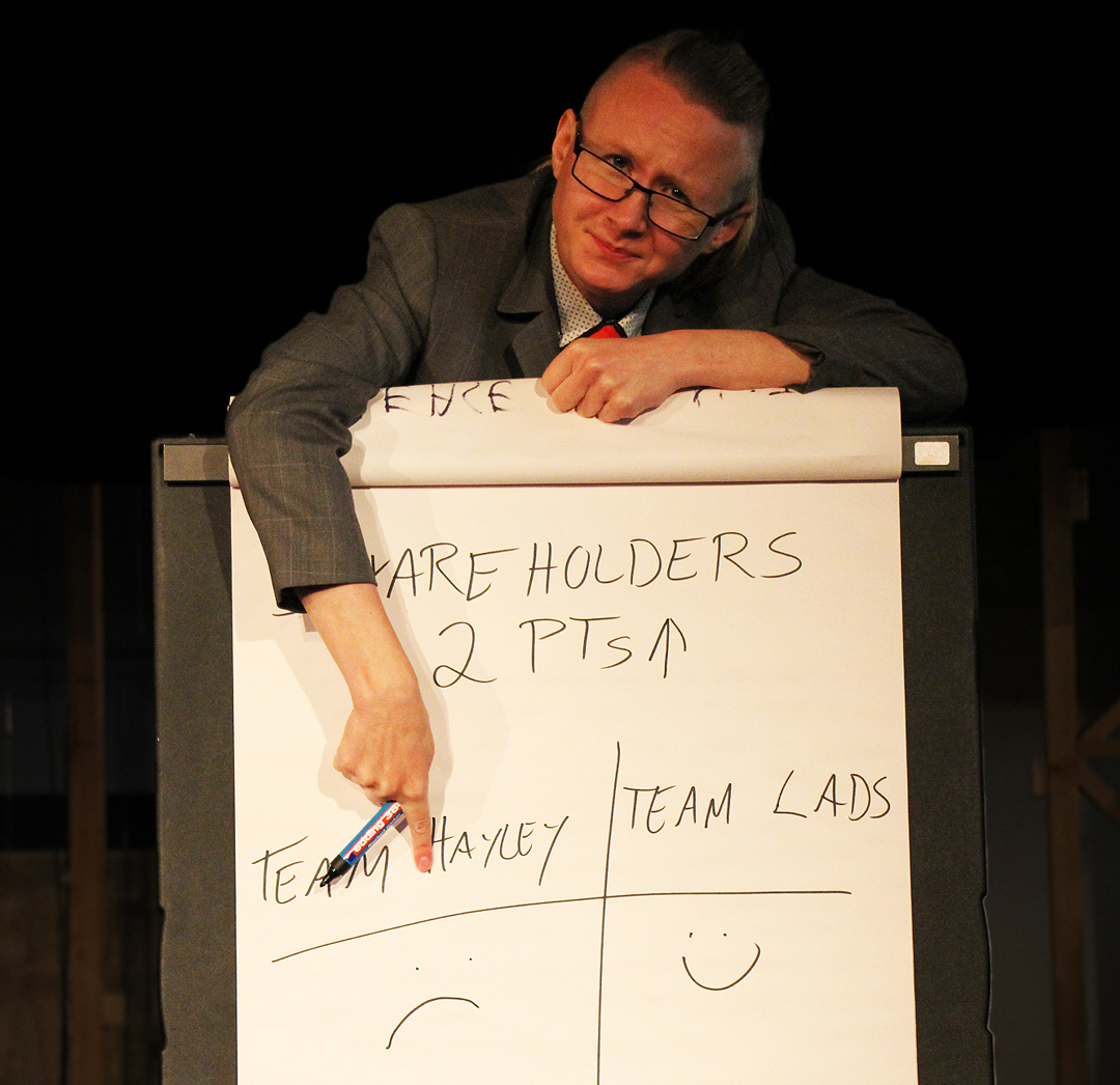 This week (Thu - Sat) - Strike Limited! by Sara Hartel.

You are the workforce. Sara aims to make you generate points for the shareholders. Agree to the absurd tasks and feeble rewards in store for you, or team up with your workmates and fight back!

cutt.ly/strikelimited