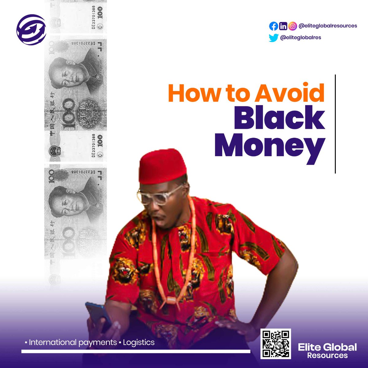 eliteglobal_sp's tweet photo. You can be sure not to fall to Black Money. Swipe to see 👉

With these steps, you can never go wrong ✅

#eliteglobalresources #nairatoyuan #nairatormb #rmbpayment #blackmoney #foreigncurrency #nairatodollar https://t.co/zimFayTJdz