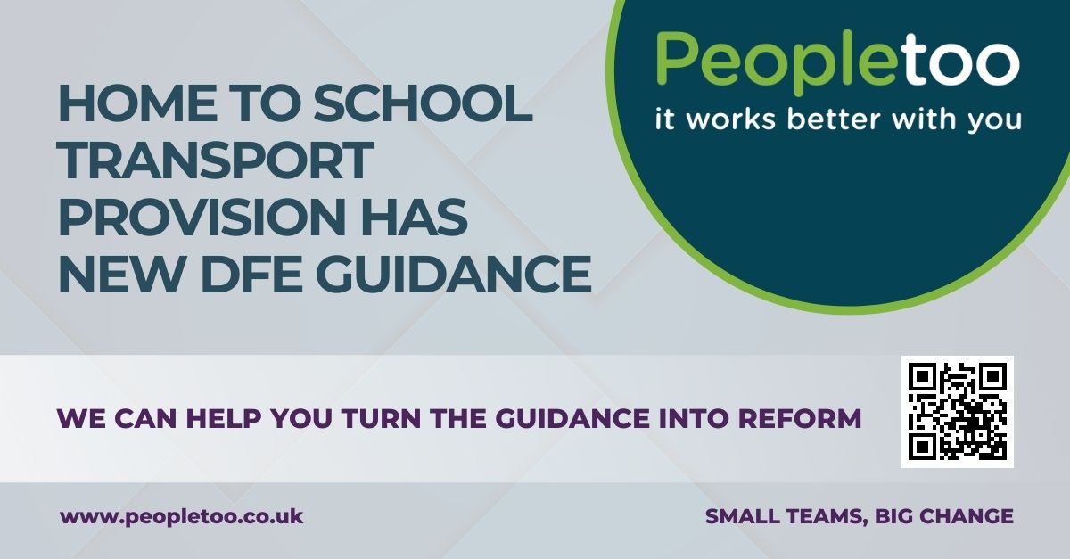 With new government guidance on Home to School Transport provision being published, we're here to help you to make sense of it for your Council. Let's talk. #SEND