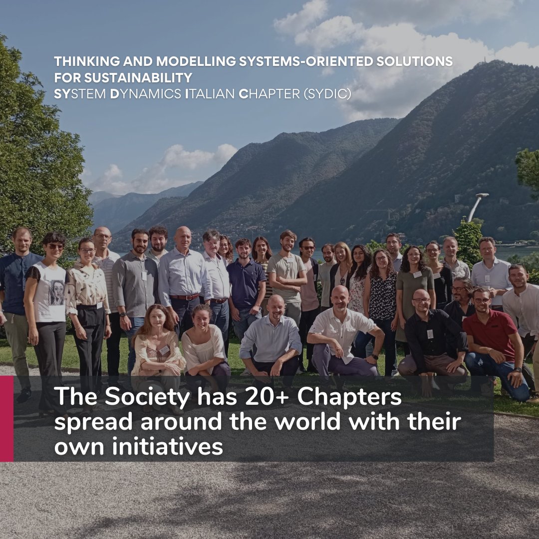 systemdynamics_'s tweet photo. Explore the Society's diverse #community with our national/regional #Chapters. Connect with people in your country and like-minded groups and discuss shared interests and dissemination of #SystemDynamics.
π Join a Chapter: https://t.co/UMVCmetUl6
#networking #joinSDS https://t.co/RCgzFheYEU