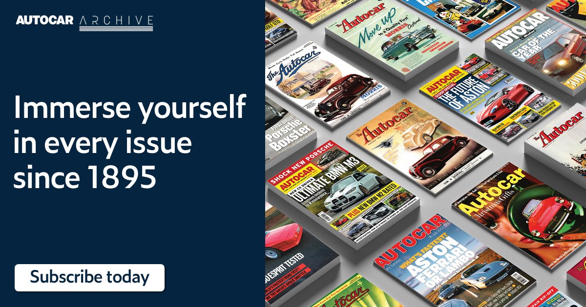The #AutocarArchive is now LIVE! For almost 130 years, Autocar has been at the forefront of the automotive world – and now you can have all of our history at your fingertips 🕰 buff.ly/3DA5WsZ