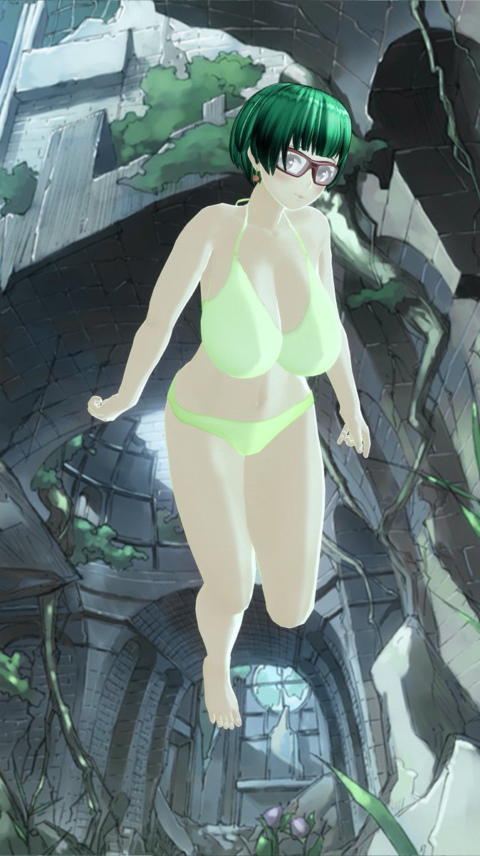 HirobeeCustom's tweet image. 暑いなら水中にダイビングすれば良いのです
…フィンとかシュノーケル欲しいな…

#カスタムキャスト