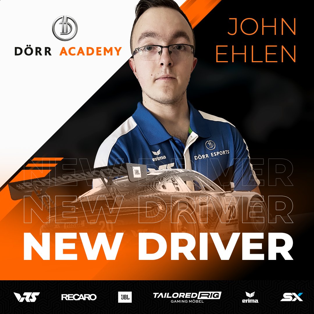 We are very excited to announce two new drivers who will be part of the Dörr Academy at Doerr Esports.

Paul Lange and John Ehlen welcome to the team! 🤙

We wish Paul and John a succesful start and keep our fingers crossed for their first official race as team members at Spa