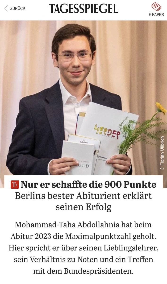 Fragen Rechte eigentlich bei Abitur-Bestnoten auch nach den Vornamen?