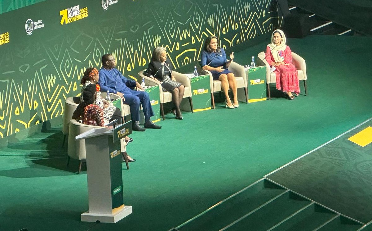 We’re SO excited to be at Women Deliver in Rwanda this year - what a welcome!! #WD2023