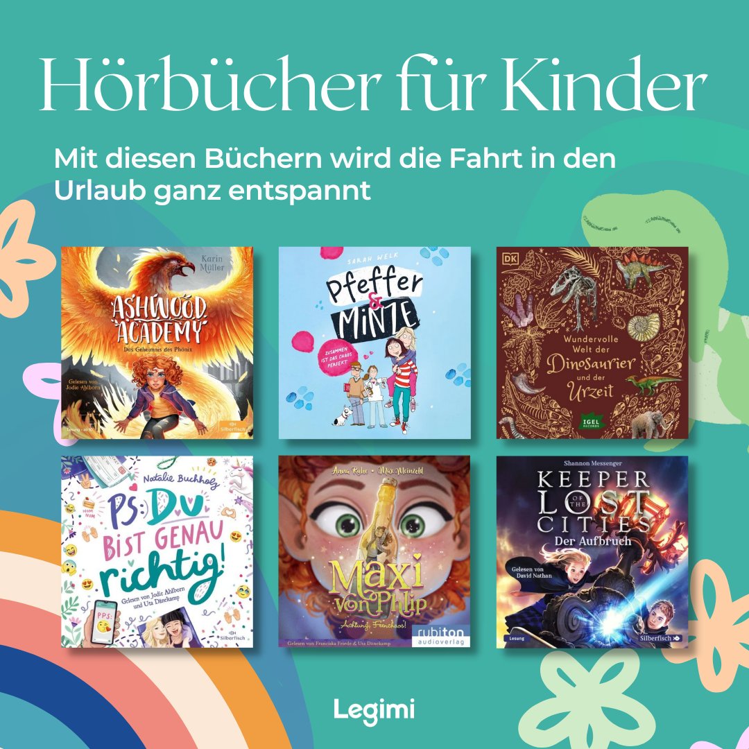 #Hörbücher für Kinder benötigt? Kein Problem, bei uns findet ihr eine große Auswahl! 🙂🏝️📚

Zum Beispiel spannende Titel aus dem Silberfisch Hörverlag: legimi.de/verlag/silberf…