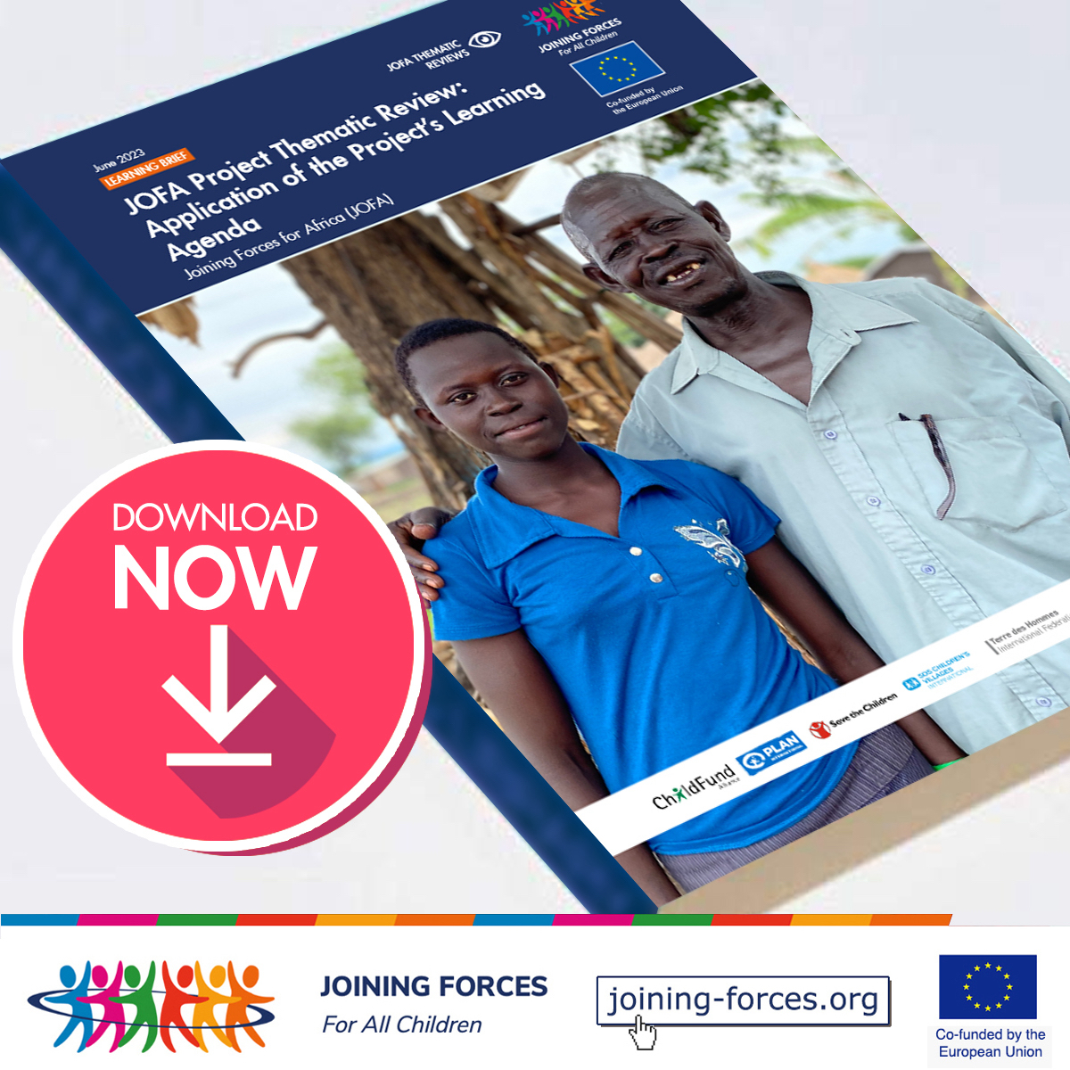 How do six different organizations manage to learn from each other and work together to protect #children 🇰🇪? We created common technical approaches and methodologies across different contexts! Download the #JOFA Project Thematic Review now! bit.ly/3pvQyud #JoiningForces