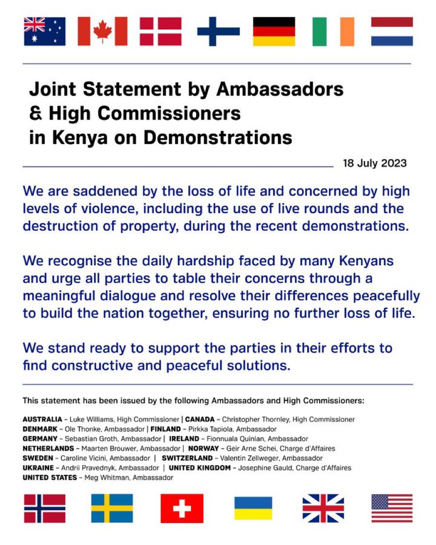 russembkenya's tweet photo. If it is not interference in internal affairs, what is it? https://t.co/UR4wf1LvhV