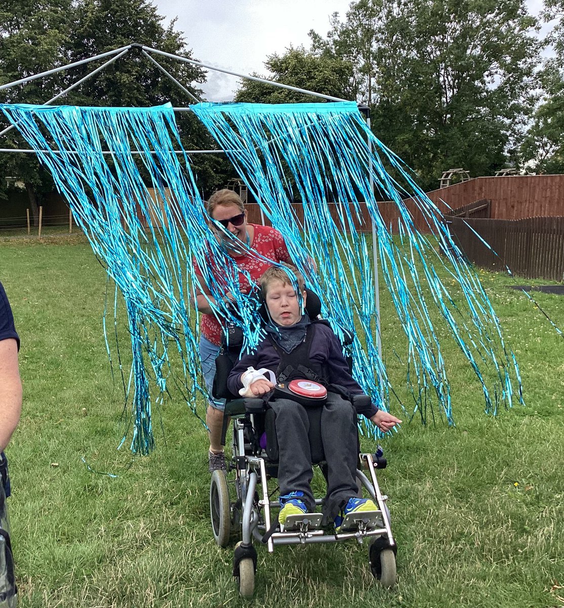 SelworthySchool's tweet photo. Lavender Class had a fantastic time at #Oakhill sports day, cheering on our friends and joining in with our sensory obstacle course. https://t.co/W9n2F4gRFn