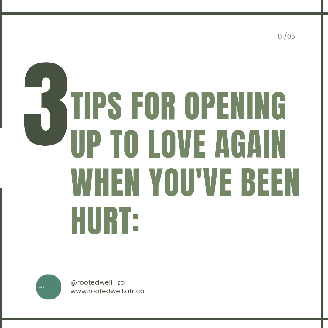Rootedwell_za's tweet photo. Tuesday: Healing 
Take charge and open up to ncounters again; set boundaries, communicate clearly and love yourself more this time.

How do you deal with hurt? https://t.co/mNjEc5pz6N