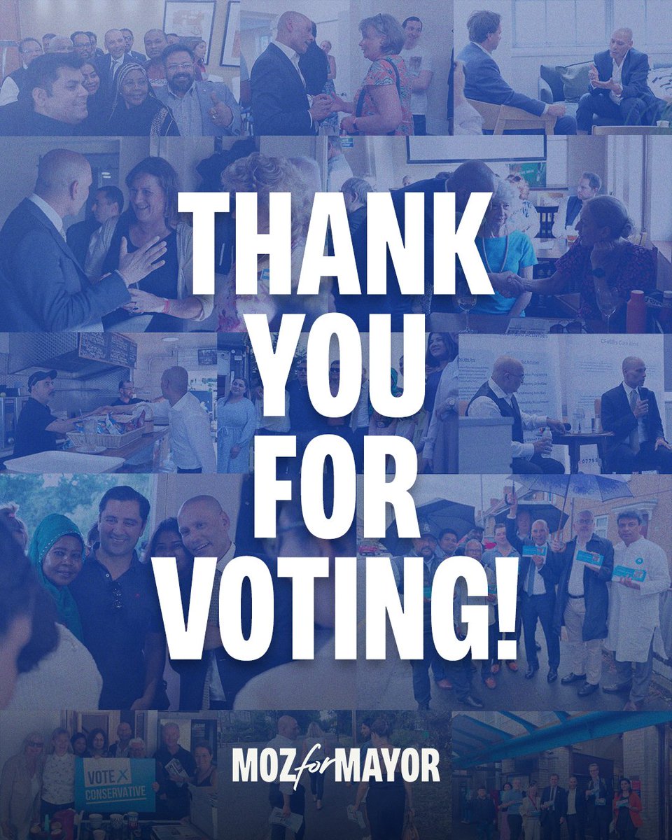 Moz Hossain KC (@mozhossainkc) on Twitter photo ๐ A heartfelt thank you to my amazing colleagues, dedicated <a href="/conservatives/">Conservatives</a> members, tireless campaigners, and selfless volunteers who have joined our campaign and voted for me. I am incredibly grateful for all of your support.
Together we will defeat Sadiq Khan, cut crime, and ๐ A heartfelt thank you to my amazing colleagues, dedicated <a href="/conservatives/">Conservatives</a> members, tireless campaigners, and selfless volunteers who have joined our campaign and voted for me. I am incredibly grateful for all of your support.
Together we will defeat Sadiq Khan, cut crime, and