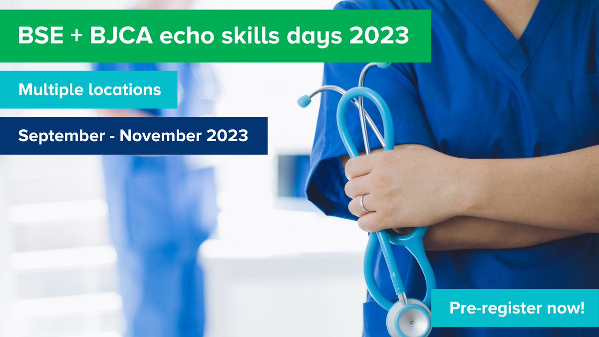 Have you seen our new pilot programme of intensive echo skills days aimed at ST4 cardiologists in partnership with @TheBJCA ? Places are filling up fast! Find out more here: ow.ly/MyZp50PePxx