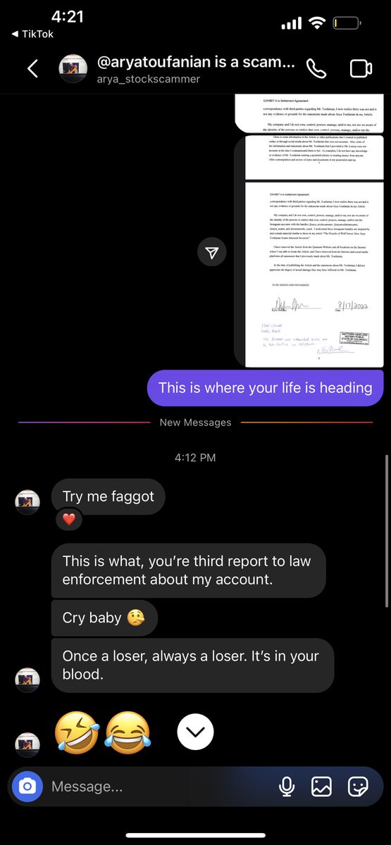 AryaToufanian on Twitter "Instagram allows hate speech, death threats