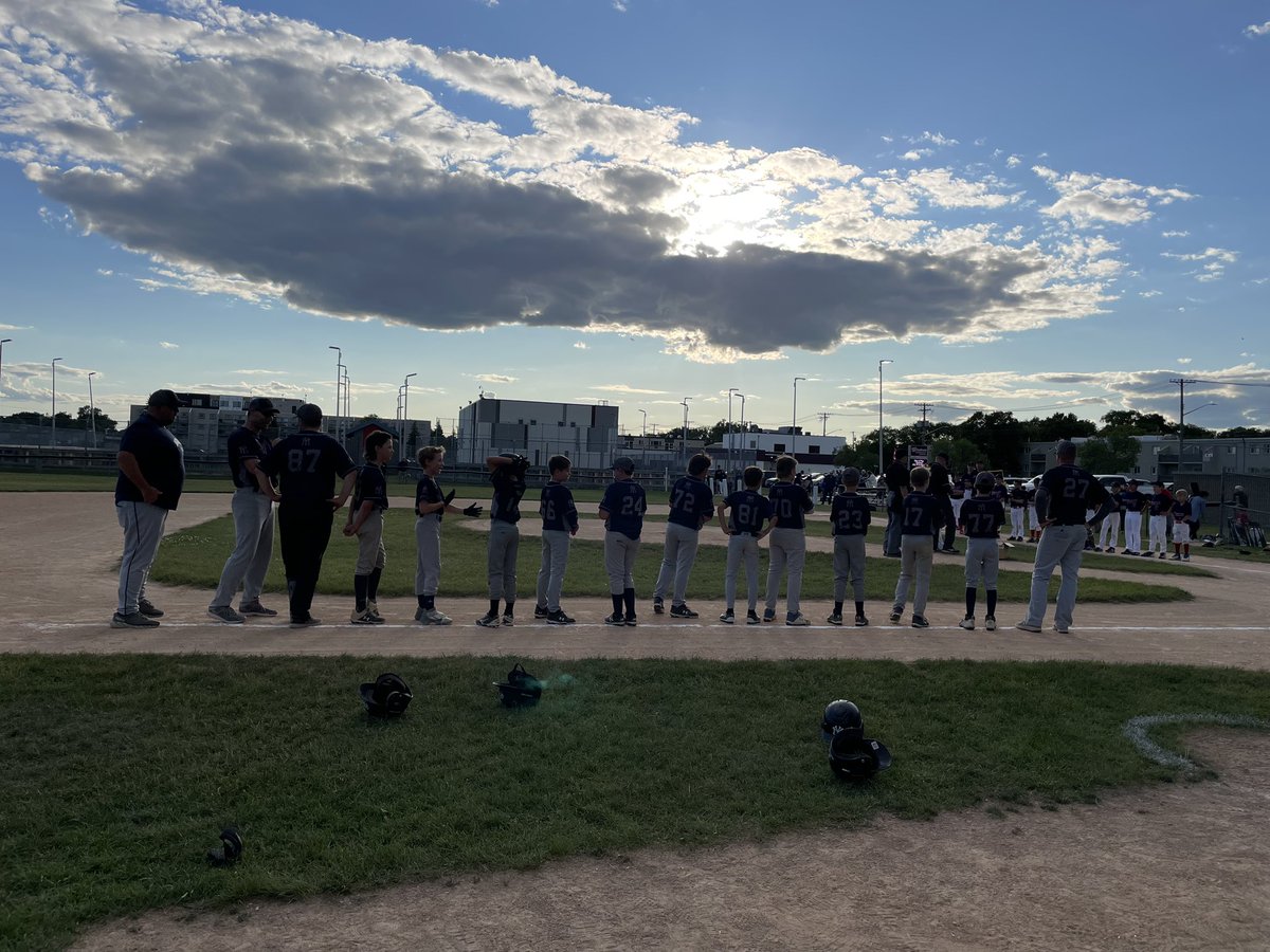 11UAA City and Provincial Champions! So proud of how hard these boys worked to improve as a team this season. They completely bought into the motto of getting better everyday and staying mentally strong. What an ending to a great season I will never forget. <a href="/BaseballMB/">Baseball Manitoba</a>