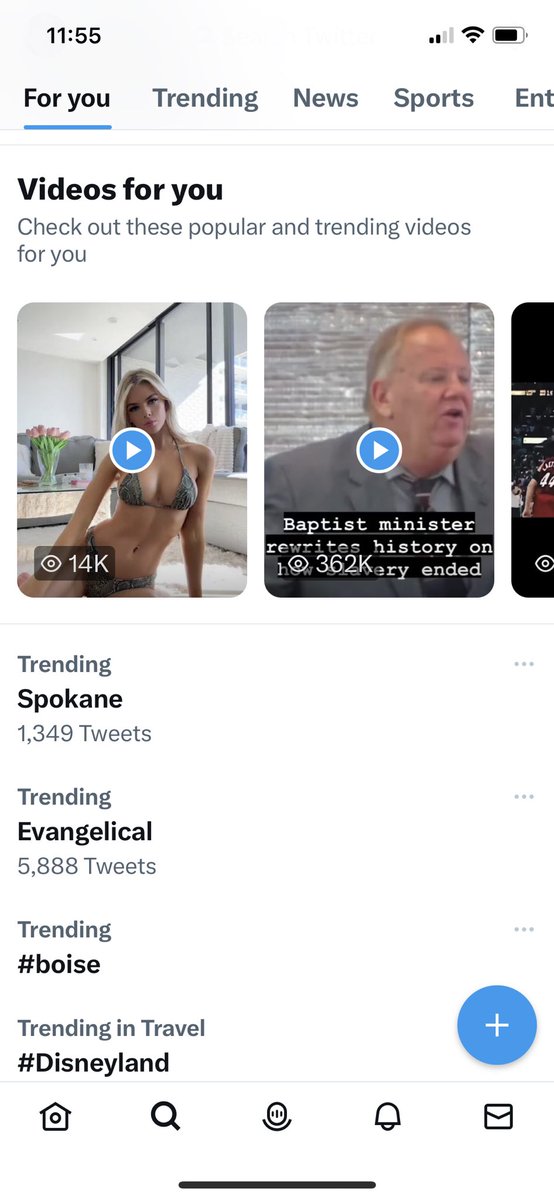 delavan's tweet image. Pretty sure neither of these videos were “for me”.
