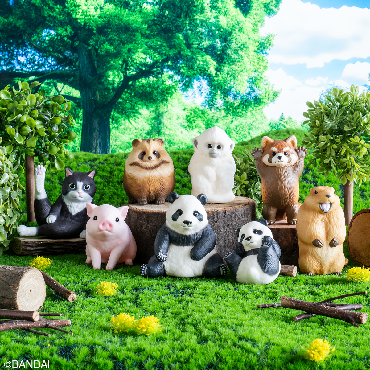 😊お菓子売場にて発売中😊／ 「てのりフレンズ9」 オトナかわいい