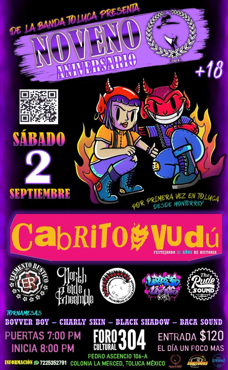 Tolucabritos Tolucabritos Tolucabritos, el 2 de septiembre es el día del Tolucabrito... Sabadito vudú 🔥