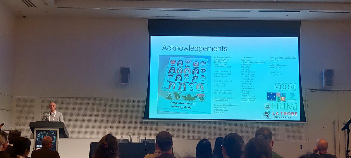Fascinating talk <a href="/Genetics2023/">International Congress of Genetics 2023</a> by <a href="/lewseylab/">lewsey lab</a> using system biology approach to understand transcription factor dynamics in crosstalk of plant hormones. <a href="/SABE_latrobe/">La Trobe Agriculture, Biomedicine & Environment</a> <a href="/latrobe/">La Trobe University</a> #ICG2023