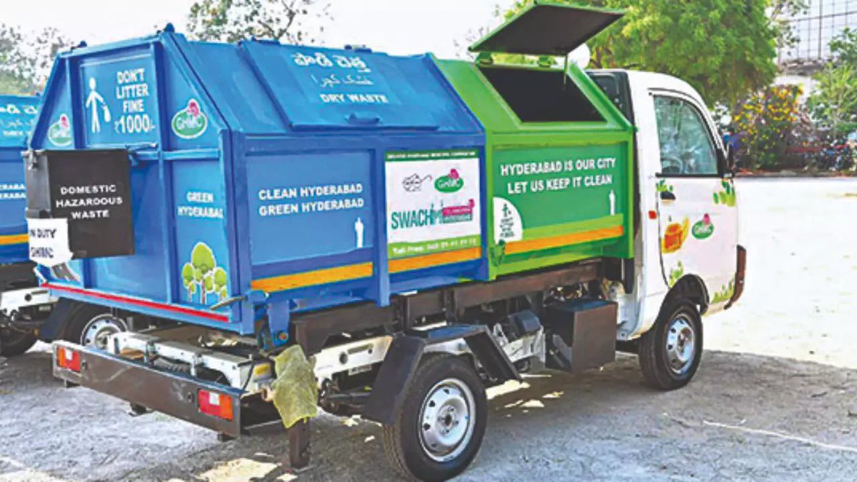 WFRising's tweet photo. Garbage collection vehicles vs annual budgets. A comparison. 

Pic 1 Hyderabad :: ~400 cr
Pic 2 Chennai :: ~700 cr
Pic 3 Bangalore :: ~1000 cr https://t.co/BwCaNMVxKH