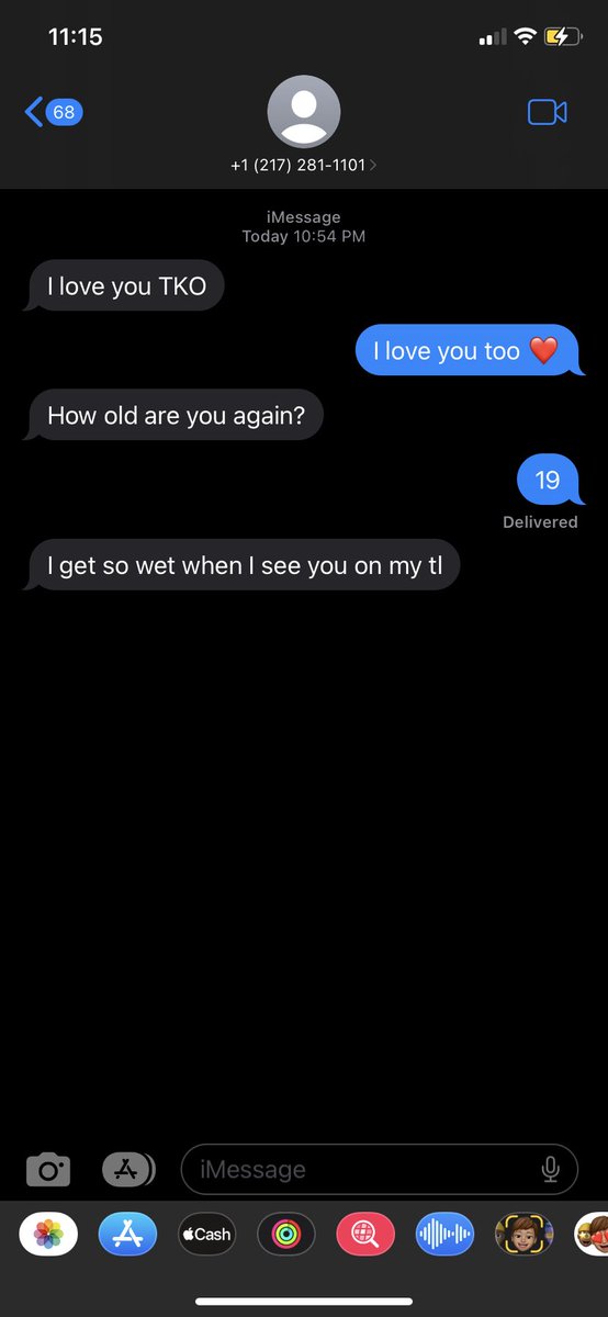 TKO on Twitter: "leaks my number on twitter my inbox:"