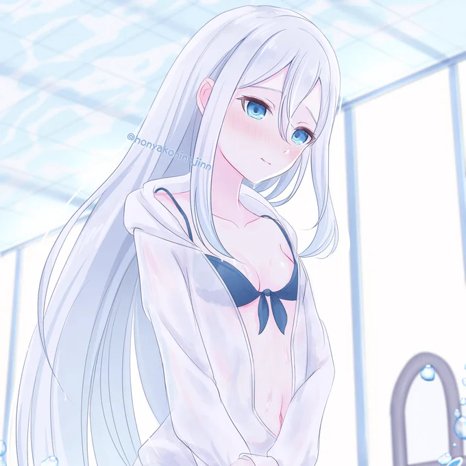 今日暑すぎるので水着ニーゴ再掲しときます